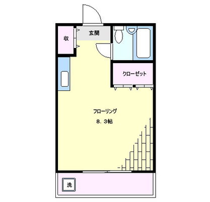 東京都文京区小日向2丁目 賃貸アパート 1R