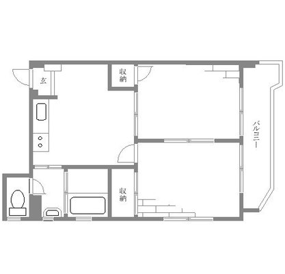 護国寺 マンション 2DK