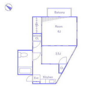 東京都文京区大塚５丁目 賃貸マンション 2K