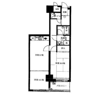 東京都文京区音羽１丁目 賃貸マンション 2DK