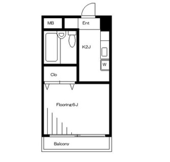 東京都豊島区雑司が谷２丁目 賃貸マンション 1K