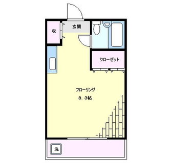 東京都文京区小日向２丁目 賃貸アパート 1R