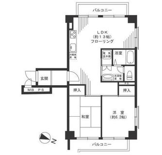 東京都文京区音羽２丁目 賃貸マンション 2LDK