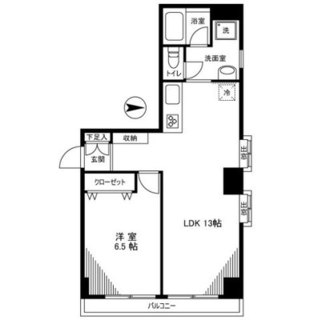 東京都文京区音羽２丁目 賃貸マンション 1LDK